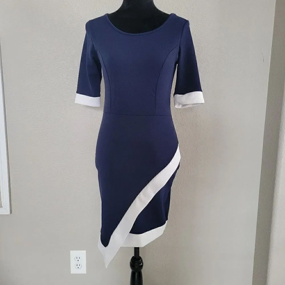 LOVE J colorblock dress Size L M